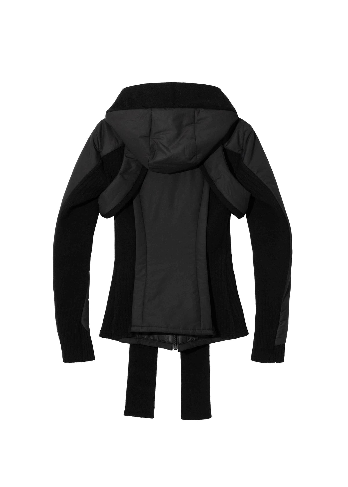 Paneled Jacket w/ Harness Hoodie