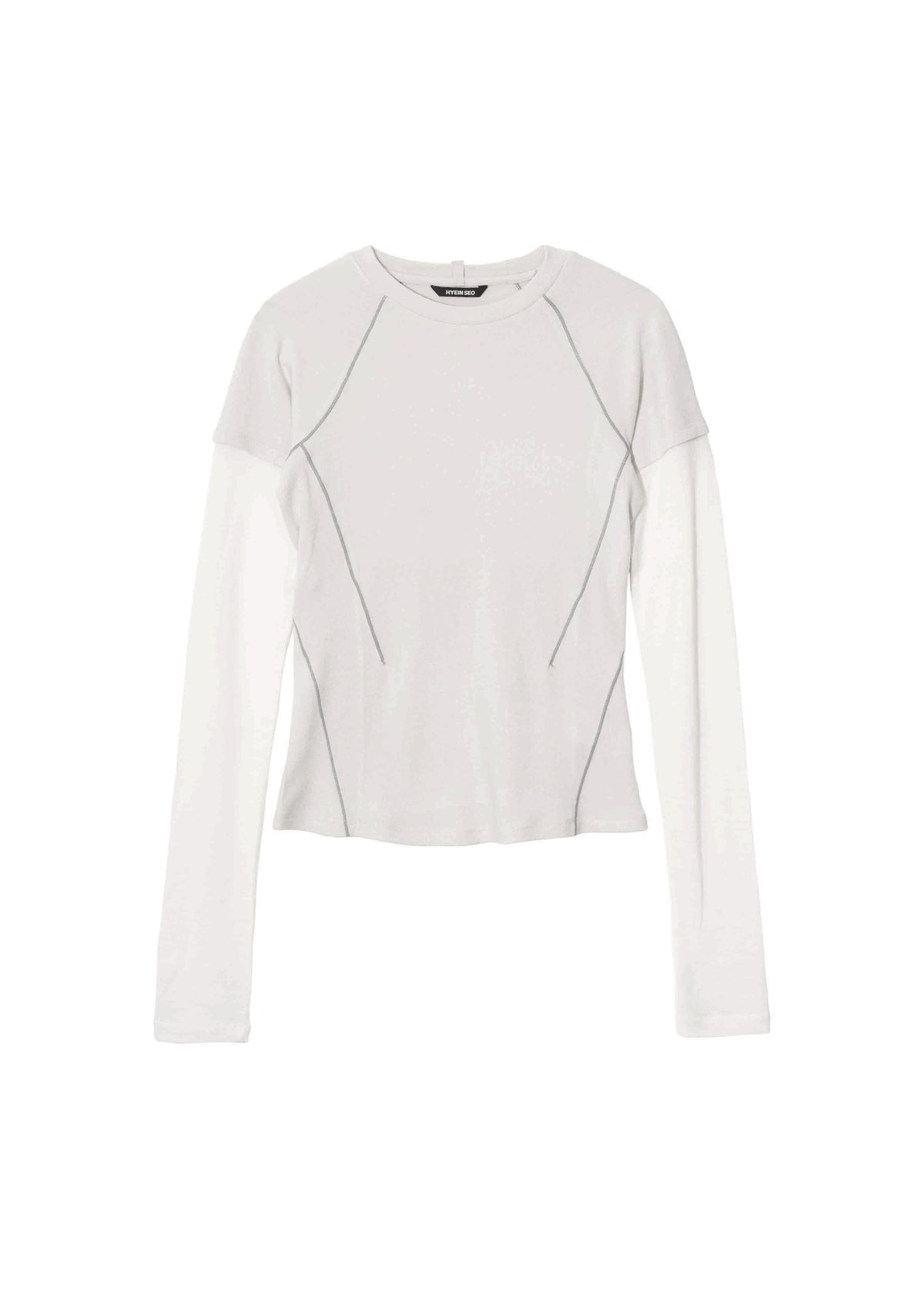 Layered T-Shirt w/ Harness Hoodie