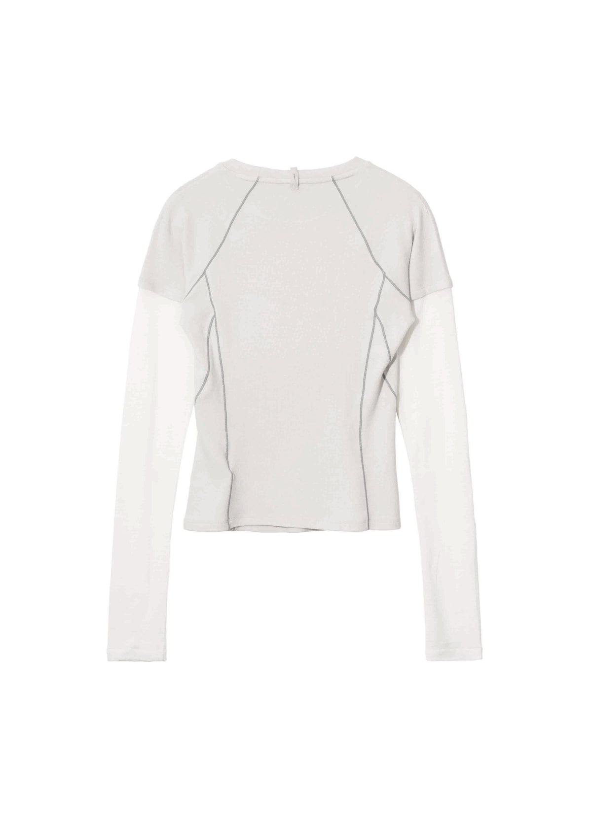 Layered T-Shirt w/ Harness Hoodie