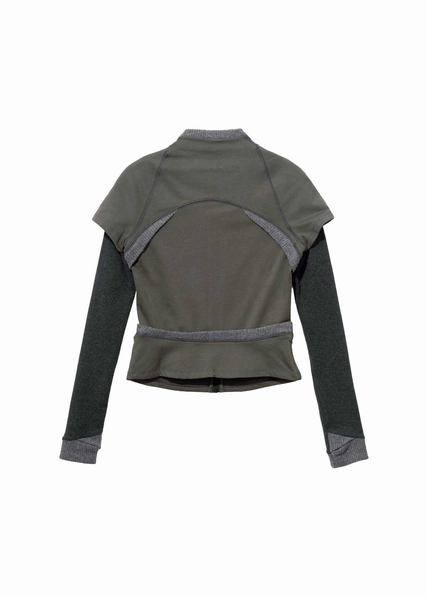 Layered Zip Top