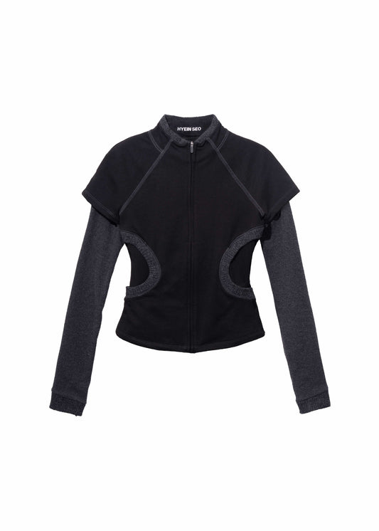 Layered Zip Top