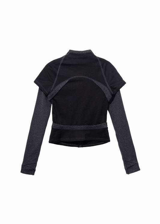 Layered Zip Top