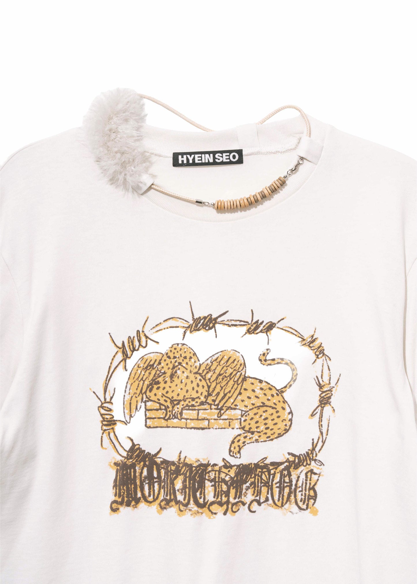 Graphic T-Shirt w/ Necklace