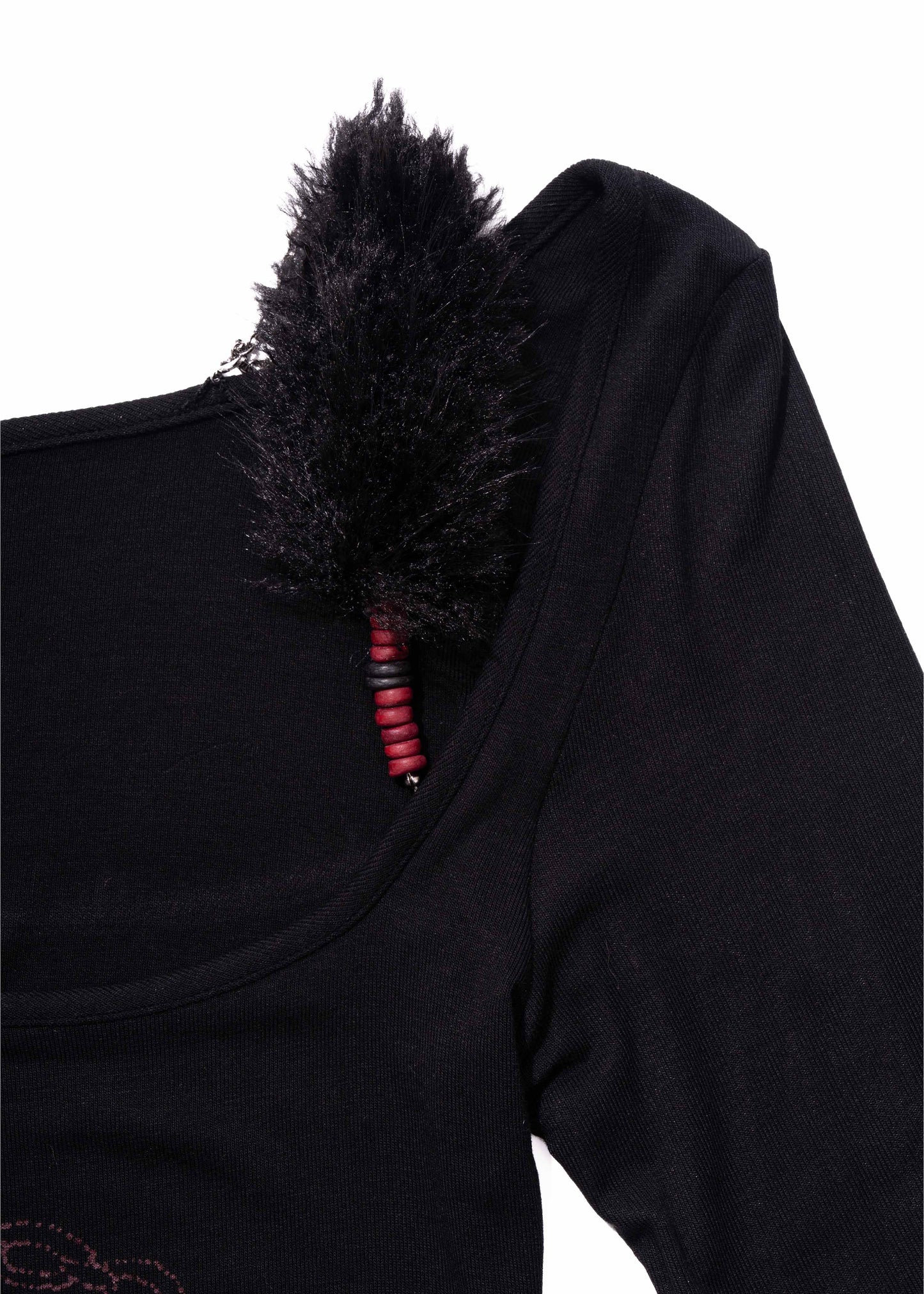 Fur Strap Top