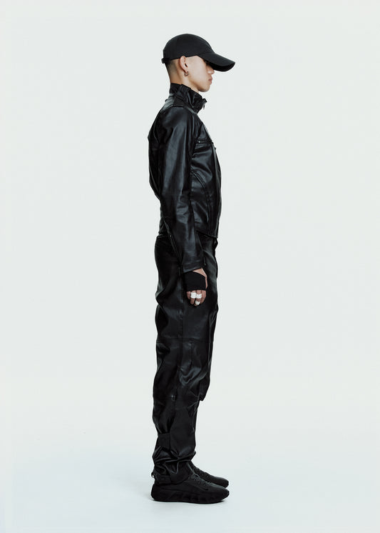 Coated Cotton Rider Jacket