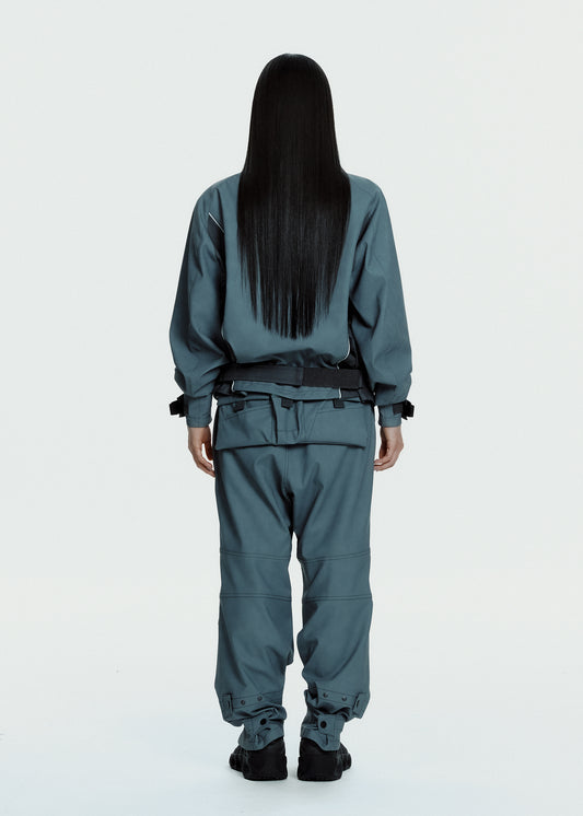 Biker Pants w/ Detachable Bag