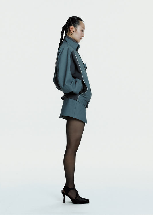 Racer Mini Skirt