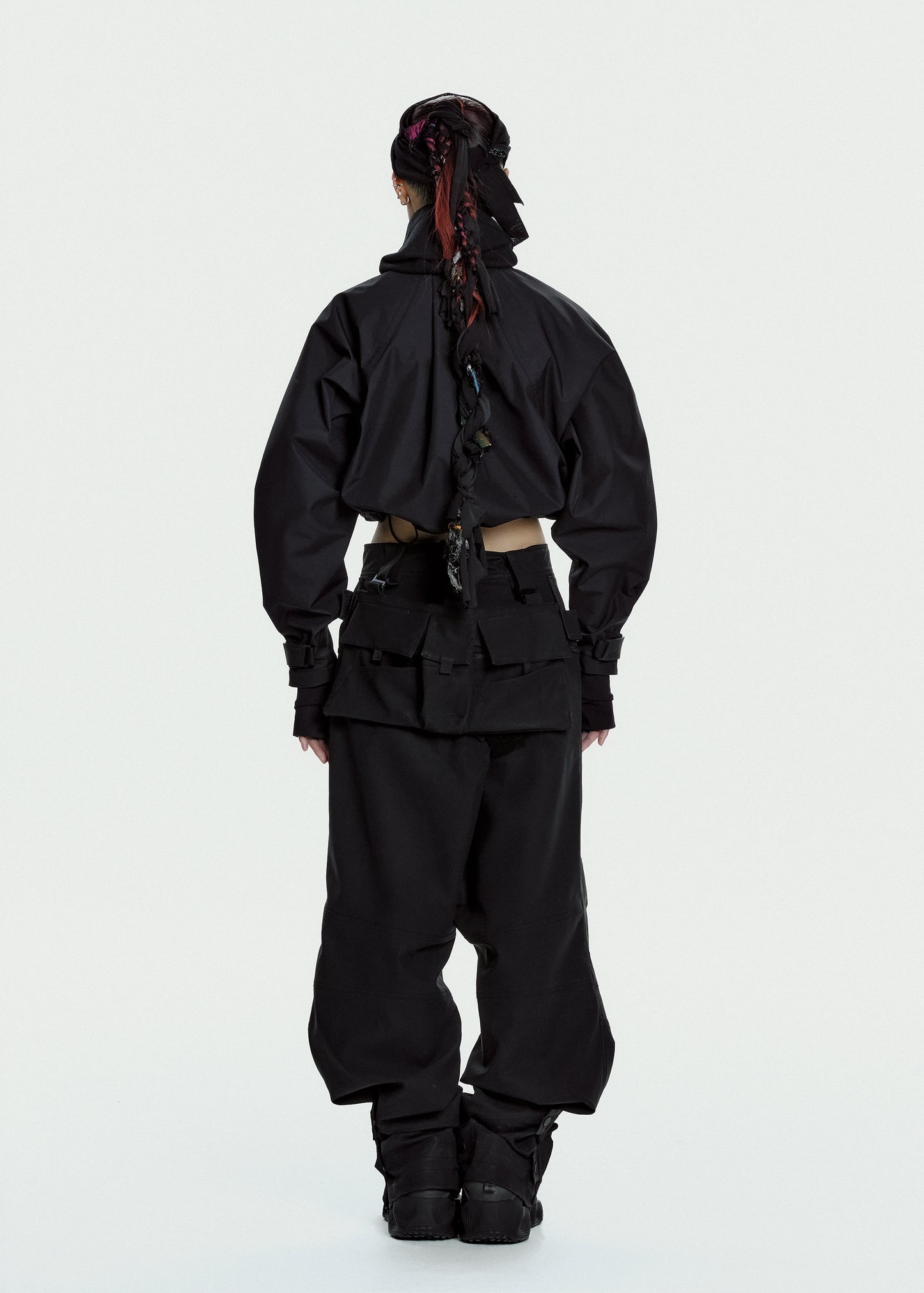 Biker Pants w/ Detachable Bag
