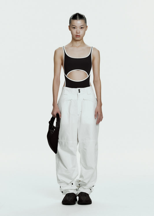 Biker Pants w/ Detachable Bag