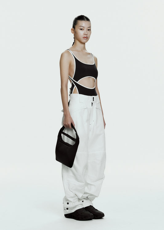 Biker Pants w/ Detachable Bag