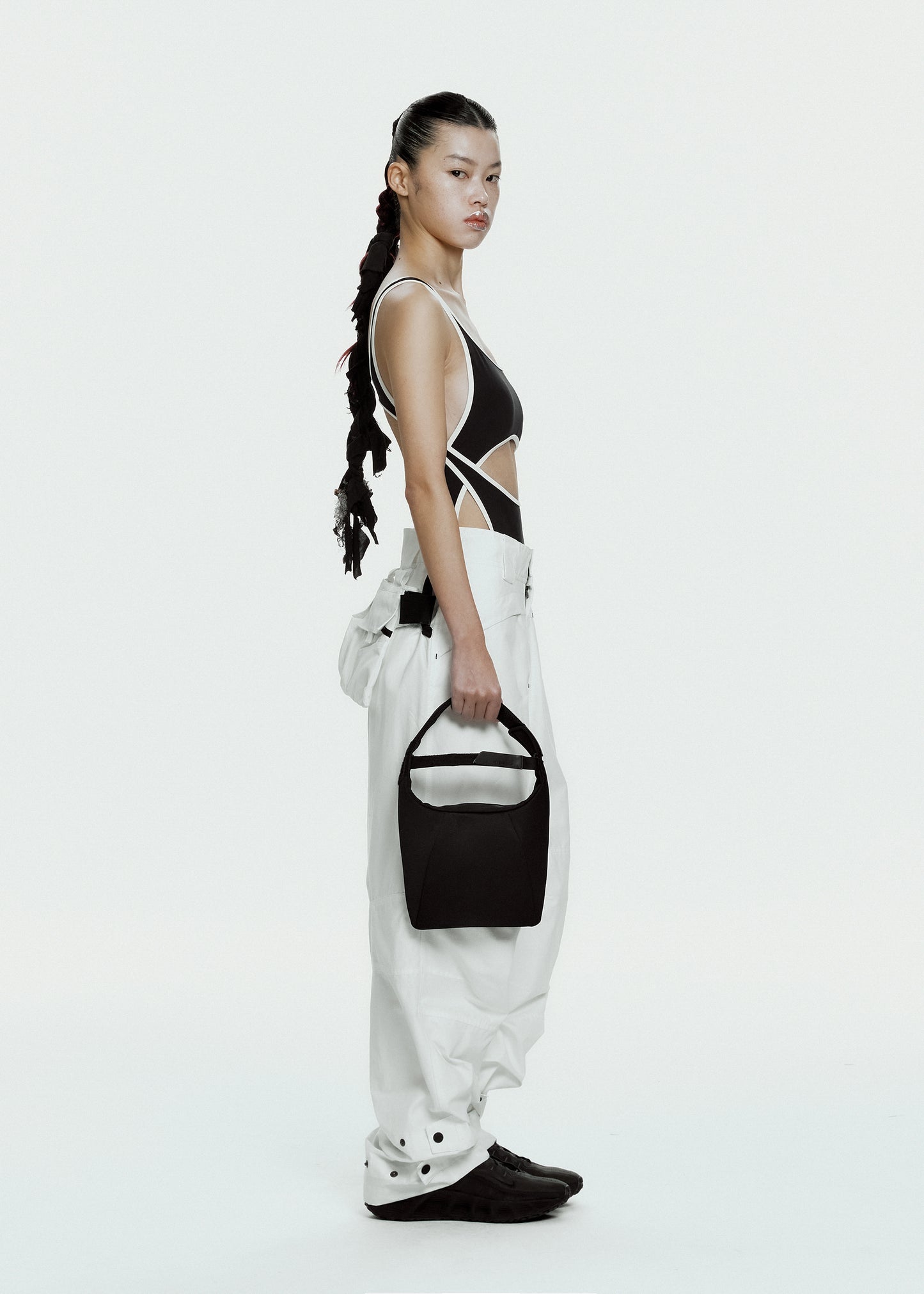 Biker Pants w/ Detachable Bag