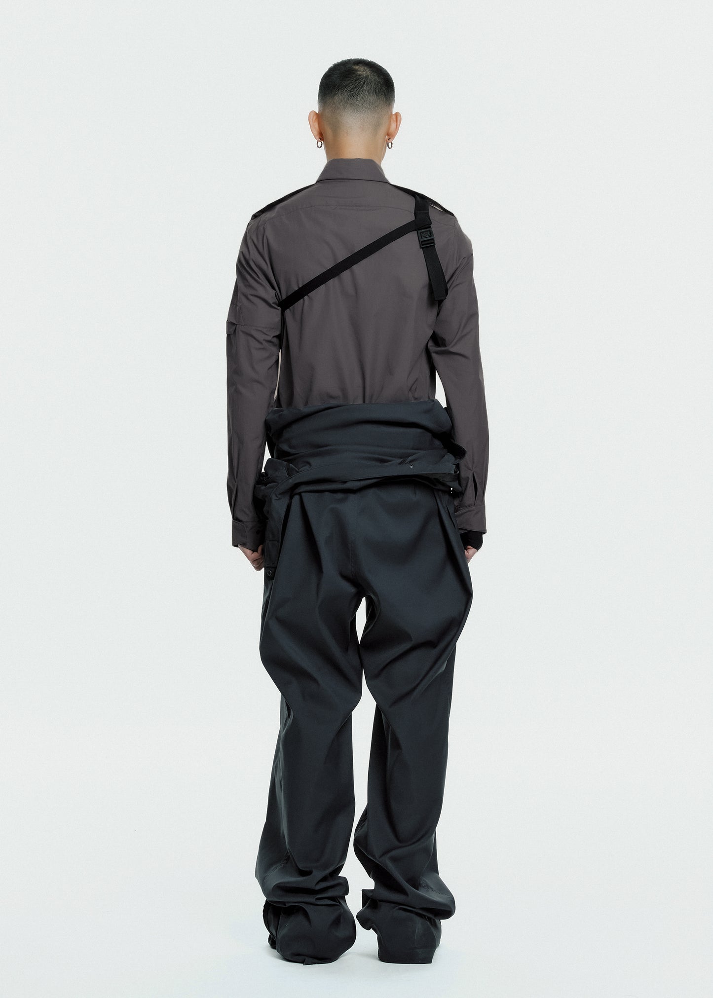 Biker Shirt w/ Shoulder Strap