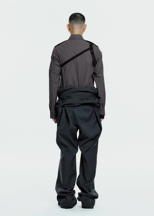 Biker Shirt w/ Shoulder Strap