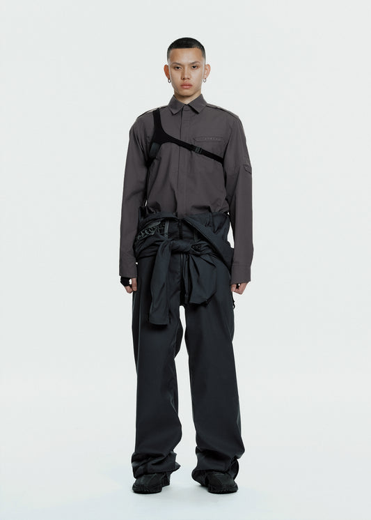 Biker Shirt w/ Shoulder Strap
