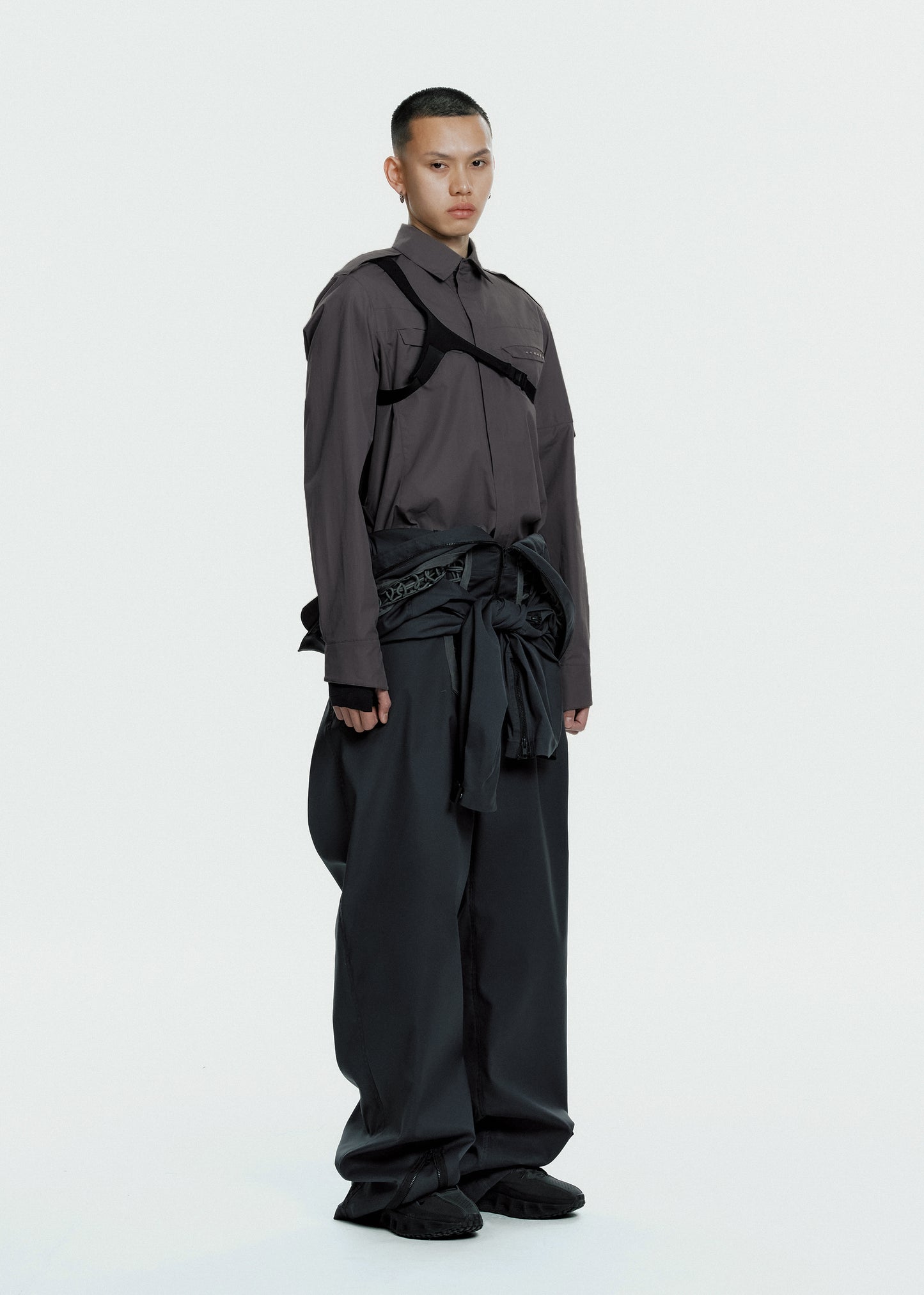 Biker Shirt w/ Shoulder Strap
