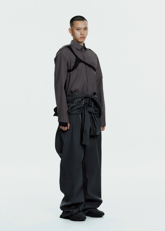 Biker Shirt w/ Shoulder Strap