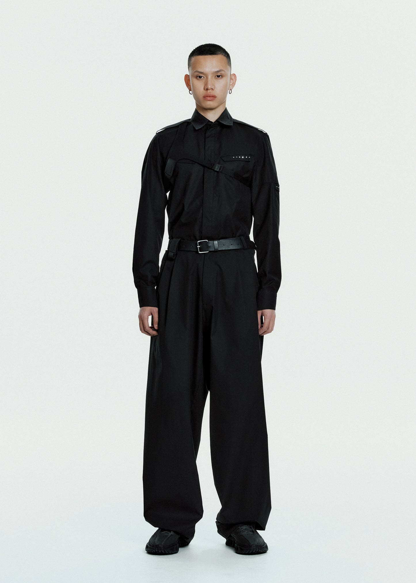 Biker Shirt w/ Shoulder Strap