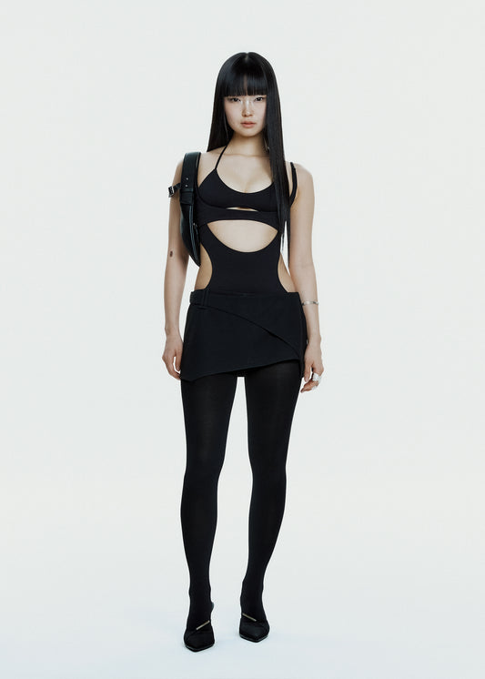 Racer Mini Skirt