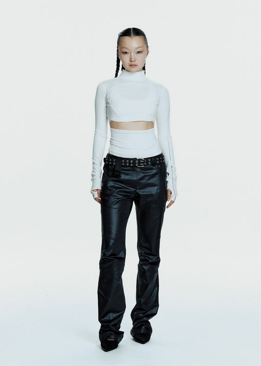 Double Layer Crop Top