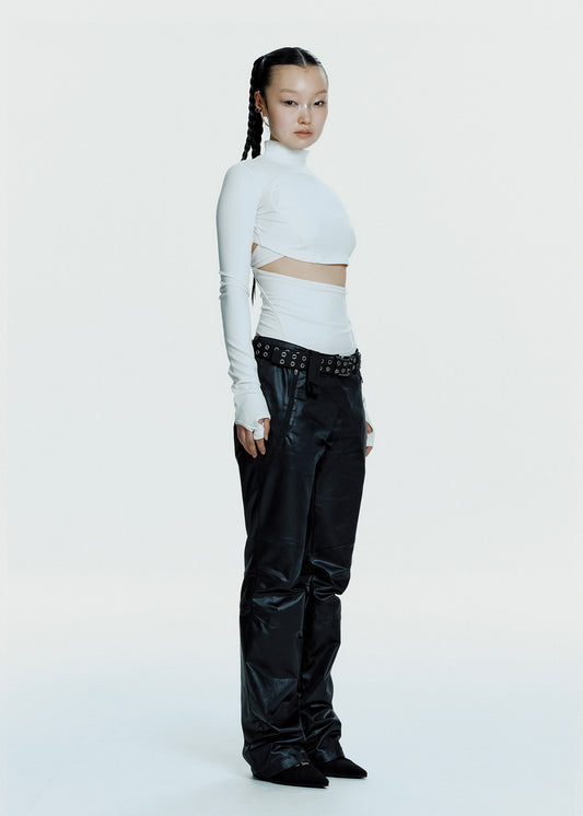 Double Layer Crop Top