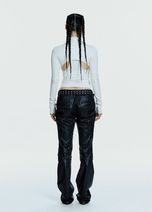 Faux Leather Pants