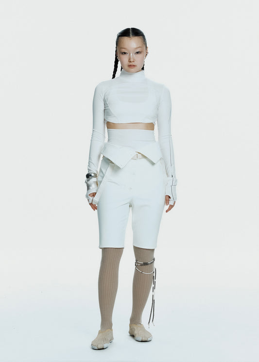 Double Layer Crop Top