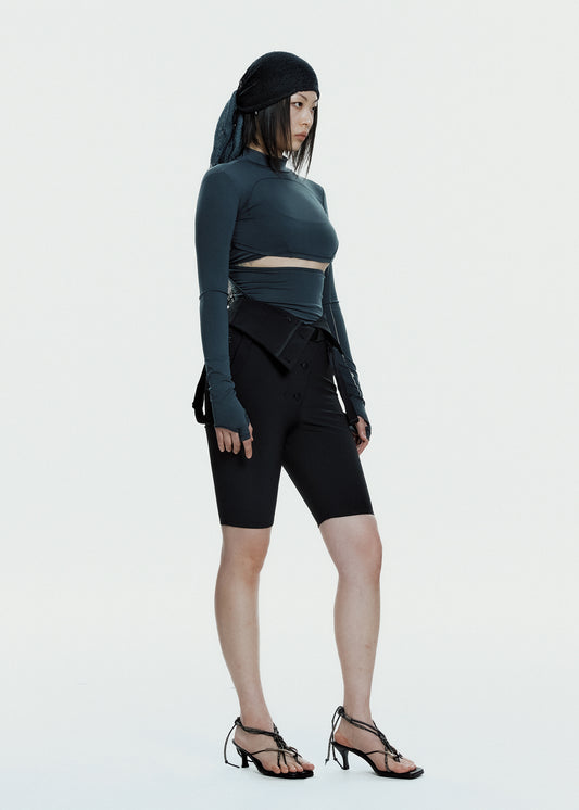 Double Layer Crop Top