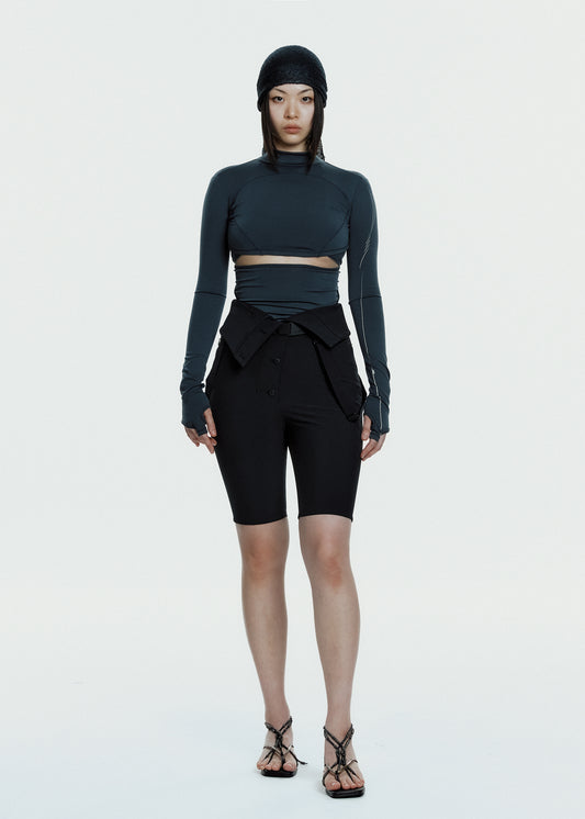 Double Layer Crop Top