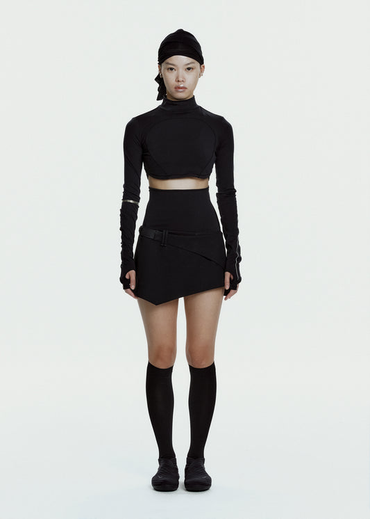 Double Layer Crop Top