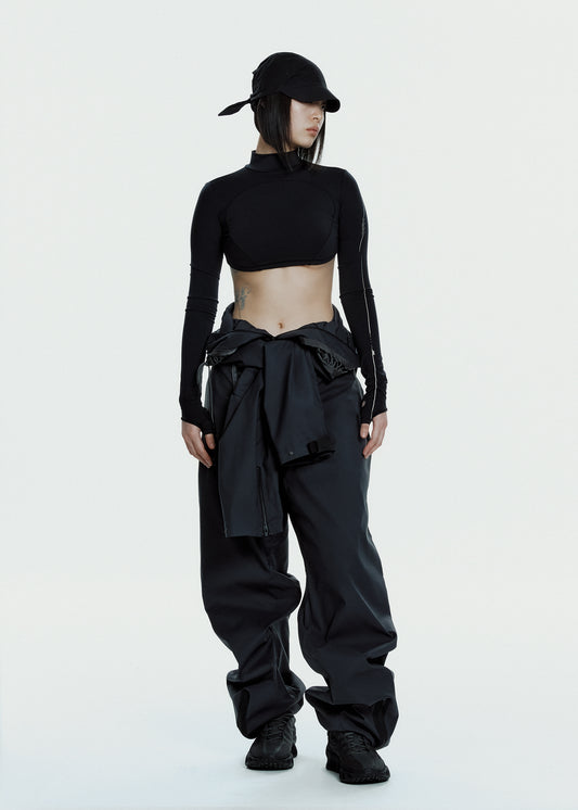 Double Layer Crop Top