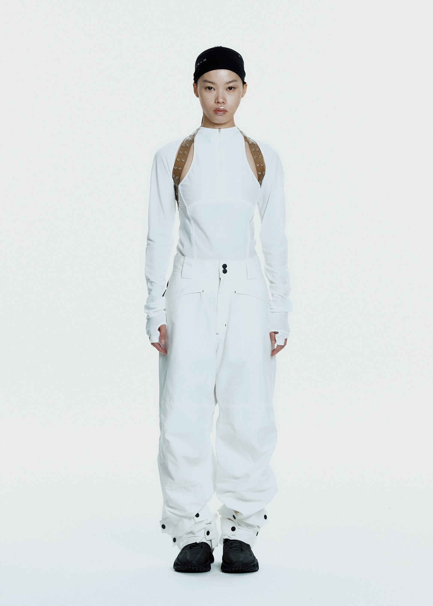 Half-Zip Racer Top w/ Harness
