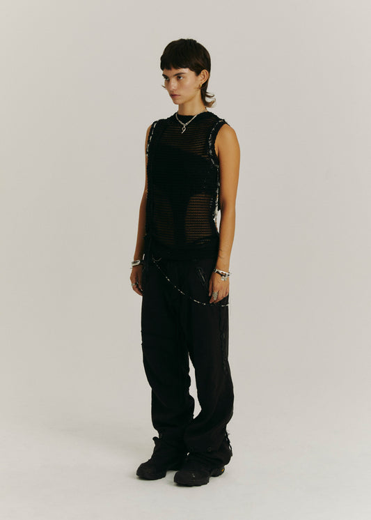 Mesh Sleeveless