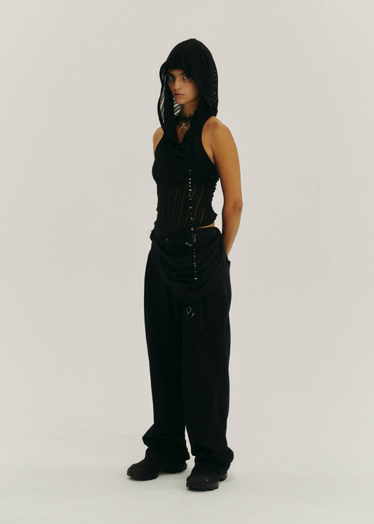 Hooded Halter Top